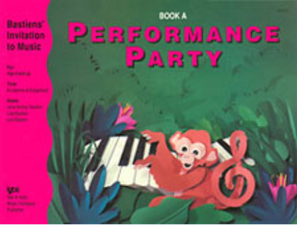 Invitation To Music Performance Party Bk A - Bastien - KJOS WP278