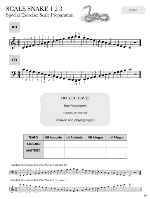 Piano Safari Technique 2