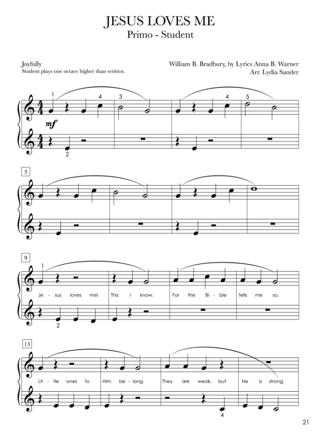 Piano Safari The Joy of Hymns 1 - Fisher Katherine; Hague Julie Knerr Piano Safari PNSF1031