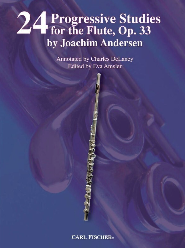 24 Progressive Studies for the Flute Op. 33 - Joachim Andersen - Flute Carl Fischer