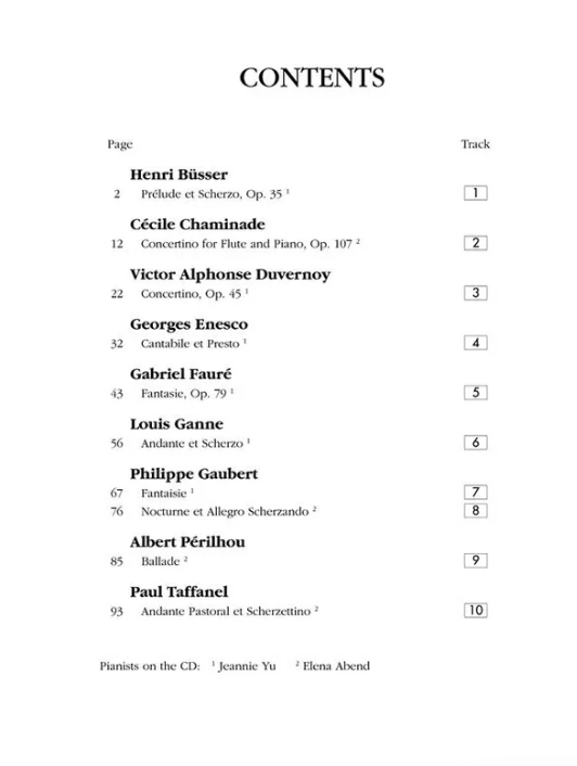 Flute Music by French Composers - Flute/Audio Access Online by Moyse Schirmer 50490447