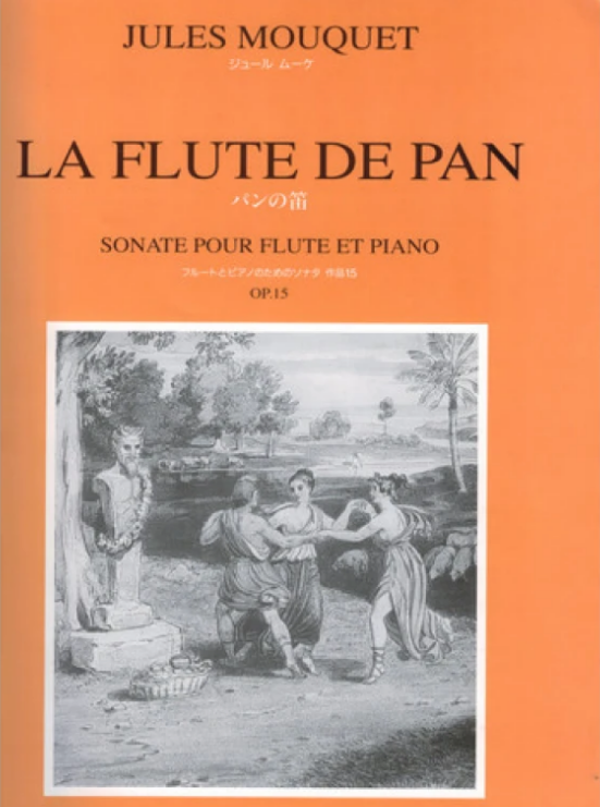 Mouquet - Sonata Op15 Pan Flute or Flute/Piano Accompaniment Lemoine 19743HL