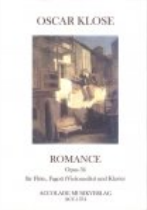 ROMANCE FOR FLUTE BSN OR VC AND PIANO - KLOSE - TRIOS - ACCOLADE ACC1374