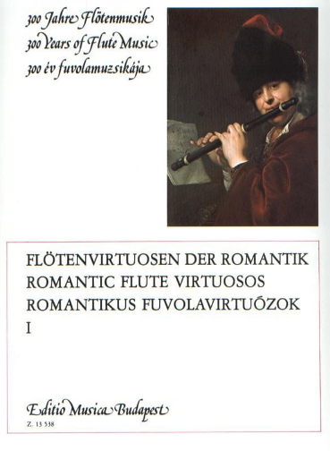 ROMANTIC FLUTE VIRTUOSOS VOL 'UN FOR FLUTE/PIANO - FLUTE - EMB Z13538