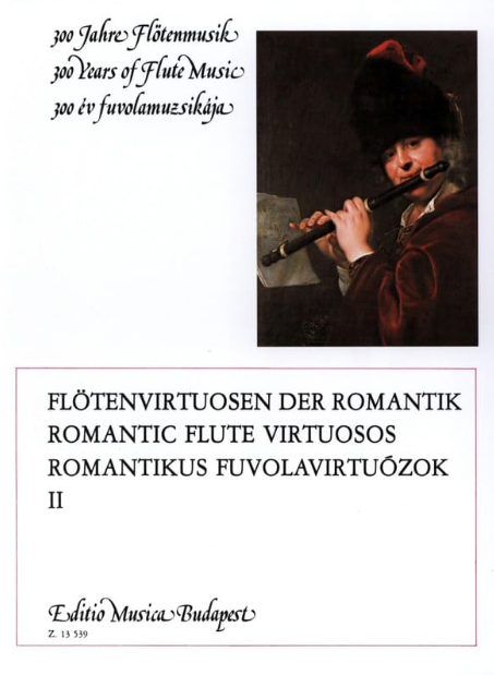 ROMANTIC FLUTE VIRTUOSOS VOL 2 FLUTE/PIANO - FLUTE - EMB Z13539