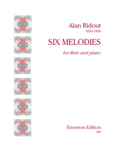 Ridout - Melodies 6 - Flute/Piano Accompaniment Emerson E366