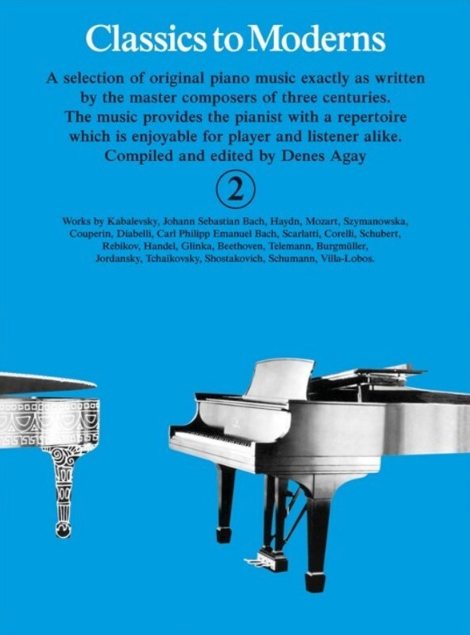 CLASSICS TO MODERNS BOOK 2 - AGAY - Yorktown - Piano