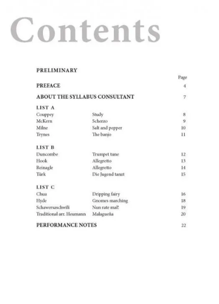 AMEB Series 17 Preliminary Grade - Piano Solo 1201100139