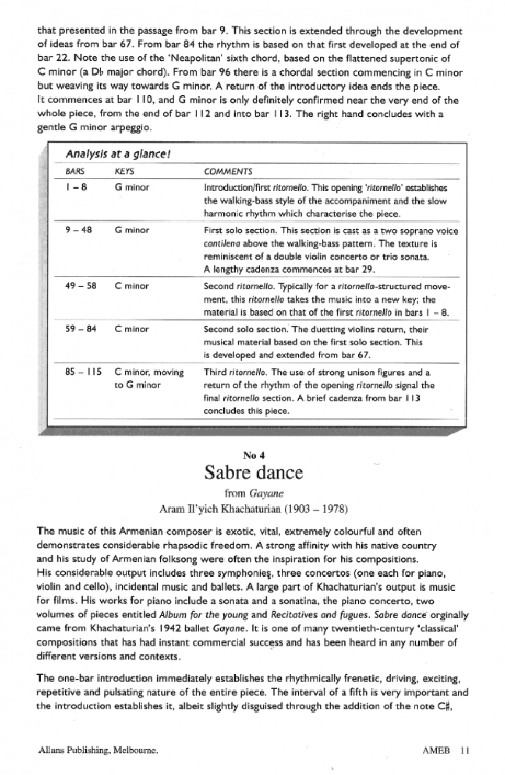 AMEB Piano for Leisure Series 2 Grade 6 -Piano CD Recording & Handbook AMEB 1203066139