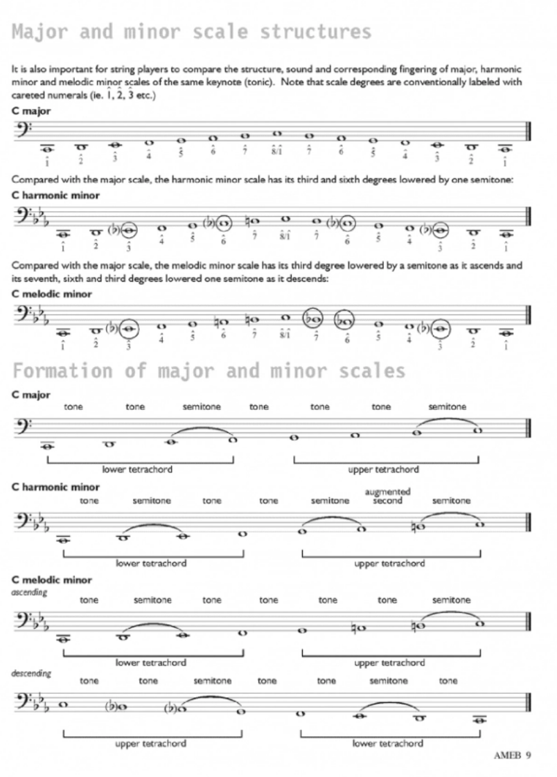 AMEB Technical Workbook - Cello (New 2010) AMEB 1203091739