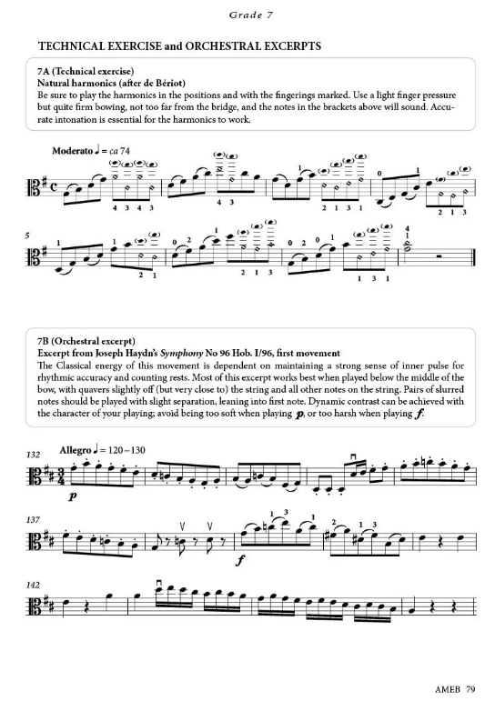 AMEB Viola Technical Work Book 2023 - Viola Book AMEB 1202073039