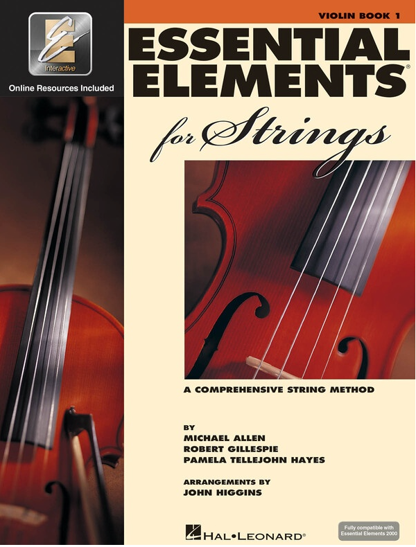 Essential Elements for Strings - Book 1 with EEi/Online Audio - Violin - Michael Allen | Pamela Tellejohn Hayes | Robert Gillespie - Hal Leonard 868049