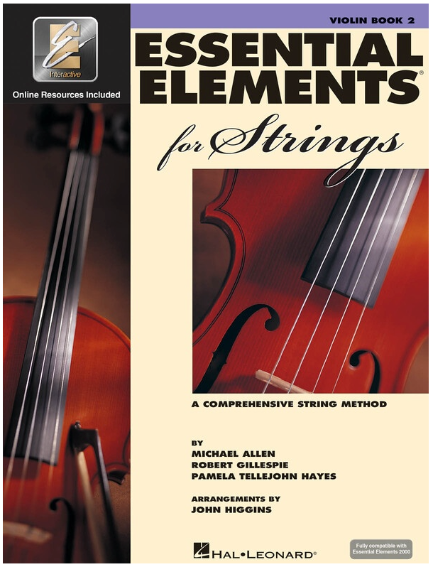 Essential Elements for Strings - Book 2 with EEi/Online Audio - Violin - Michael Allen | Pamela Tellejohn Hayes | Robert Gillespie - Hal Leonard 868057