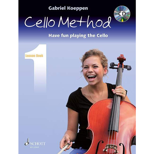 Koeppen - Cello Method Book 1 - Cello/CD Schott ED22501