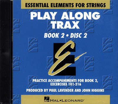 Essential Elements for Strings Play-Along Trax - Book 2, Disc 2 - John Higgins|Paul Lavender Hal Leonard Accompaniment CD CD