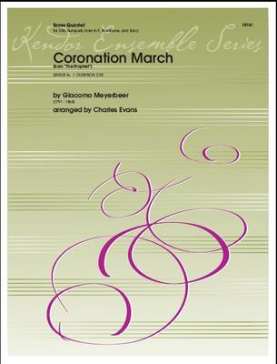 Coronation March (from 'The Prophet') - Meyerbeer / Evans - French Horn|Tuba|Trombone|Trumpet Kendor Music Brass Quintet Score/Parts