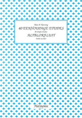 Forty Simple Studies - Hans P Keuning - Treble Recorder Harmonia Recorder Solo