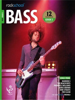 Rockschool Bass Grade 3 2018-2024 - Bass Guitar/Audio Access Online RSK200054