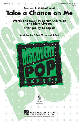 Take a Chance on Me - (from Mamma Mia!) Discovery Level 2 - Benny Andersson|Bjorn Ulvaeus - Ed Lojeski Hal Leonard VoiceTrax CD CD