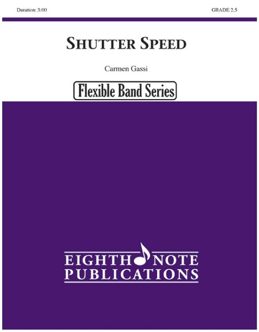 Shutter Speed Flexible Band/String Ensemble Gr 2.5 - Gassi Carmen Eighth Note Publications 81-FB22024