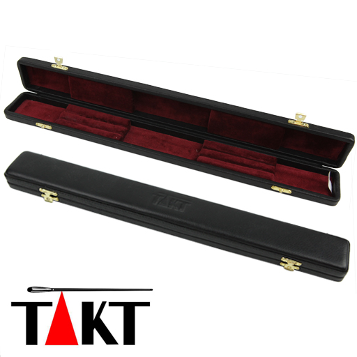 Takt Leather Baton Case Black