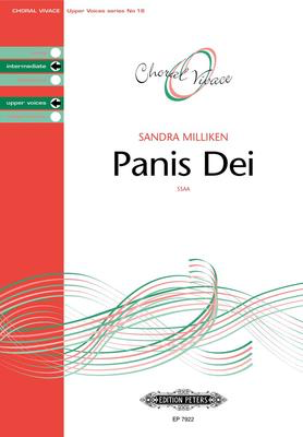 Panis Dei - Sandra Milliken - SSAA Edition Peters Choral Score Octavo