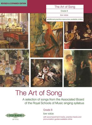 Art Of Song Gr 8 - Low Voice (Revised Edition) - Various - Classical Vocal Low Voice Edition Peters Vocal Score