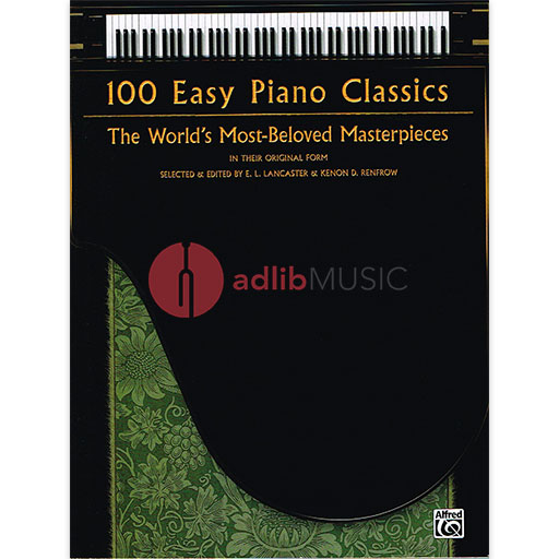 100 Easy Piano Classics - Easy Piano Solo Alfred 34438