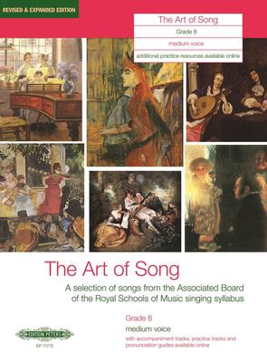 Art Of Song Gr 8 - Medium Voice (Revised Edition) - Various - Classical Vocal Medium Voice Edition Peters Vocal Score