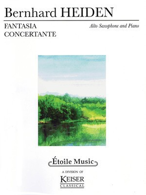 Fantasia Concertante (piano reduction) - Alto Sax and Piano - Bernhard Heiden - Alto Saxophone Lauren Keiser Music Publishing