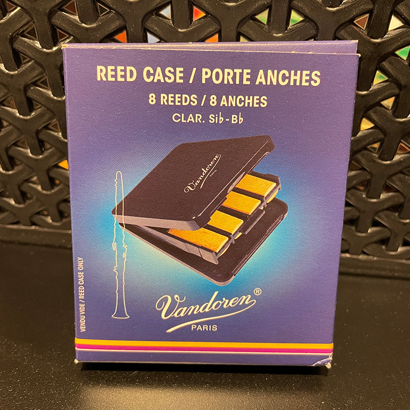 Reed Case - Holds 8 of any Bb Clarinet, Eb Clarinet or Soprano Saxophone Reeds