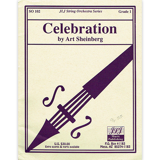 Sheinberg - Celebration - String Orchestra Grade 1 Score/Parts JLJ SO102