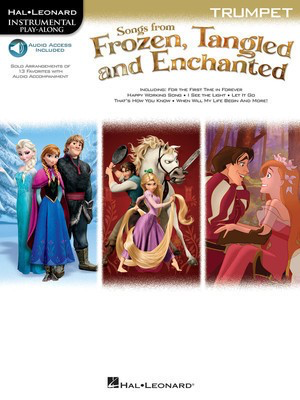 Songs from Frozen, Tangled and Enchanted - Trumpet - Various - Trumpet Hal Leonard Trumpet Solo Sftcvr/Online Audio