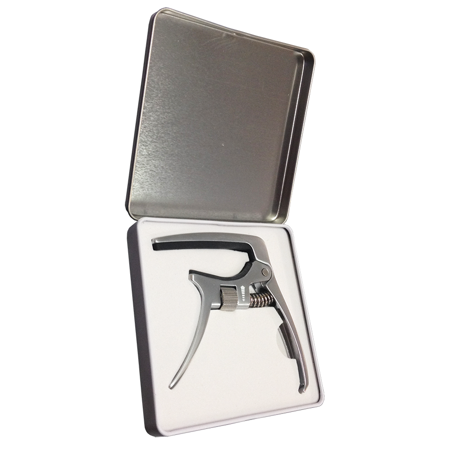 Aroma AC30 Silver Acoustic/Electric Capo