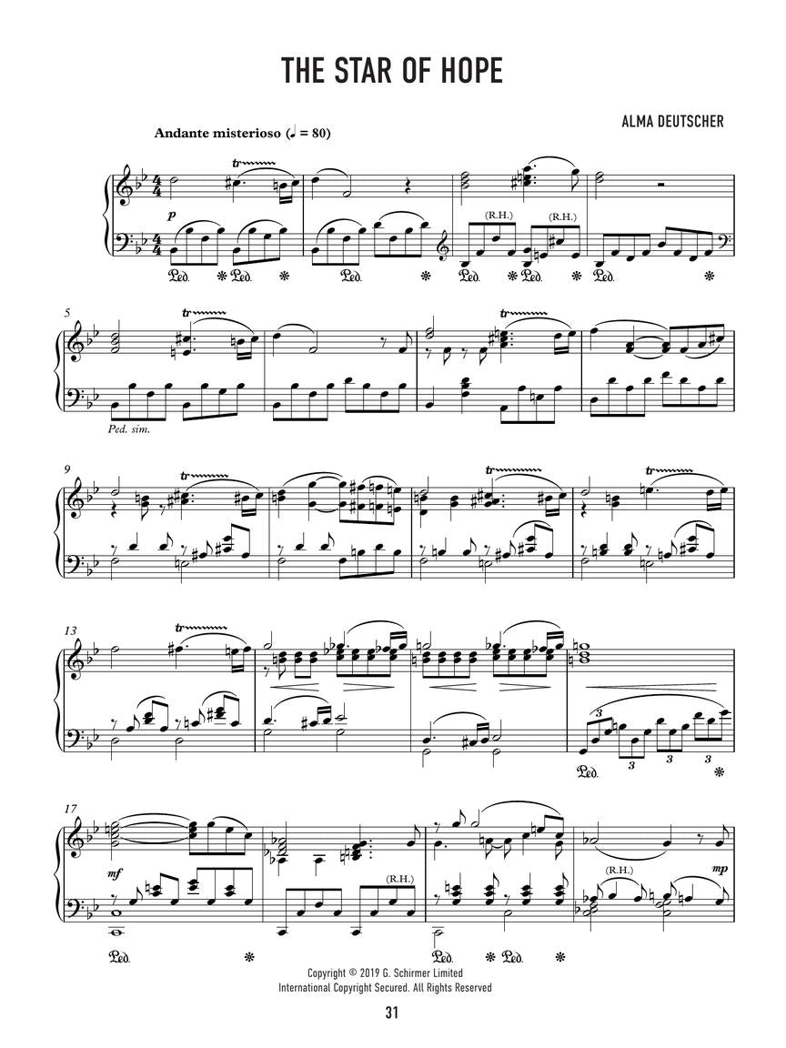 Alma Deutscher - From My Book of Melodies - Piano Solo Schirmer 362533