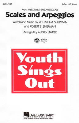 Scales and Arpeggios - (from The Artistocats) - Richard M. Sherman|Robert B. Sherman - Audrey Snyder Hal Leonard ShowTrax CD CD