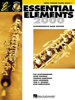 Essential Elements 2000, Book 1 - Thumb Plate Oboe - Oboe Hal Leonard /CD