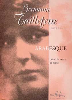 Arabesque - Germaine Tailleferre - Clarinet Edition Henry Lemoine