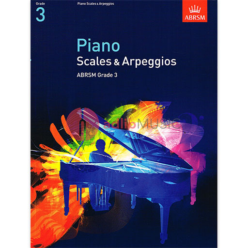 ABRSM Piano Scales & Arpeggios Grade 3 - Piano Solo ABRSM 9781860969157