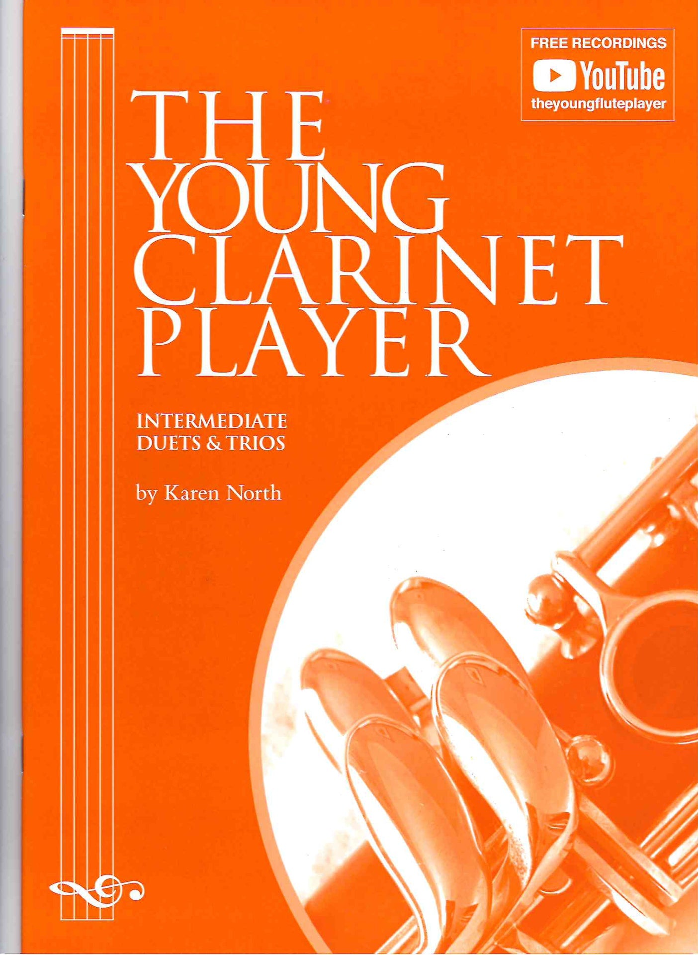 The Young Clarinet Player Intermediate Duets & Trios - Karen North - Allegro Publishing