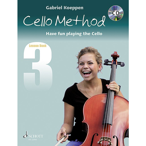 Koeppen - Cello Method Book 3 - Cello/CD Schott ED22503