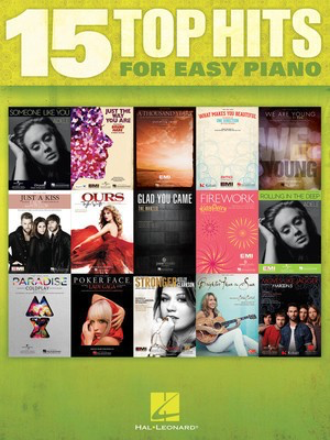 15 Top Hits - Easy Piano Hal Leonard 102668