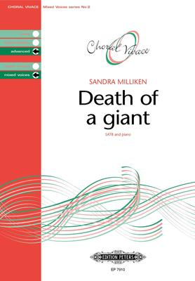 Death Of A Giant - Sandra Milliken - SATB Edition Peters Octavo