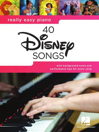 Really Easy Piano: 40 Disney Songs - Easy Piano Hal Leonard 457282