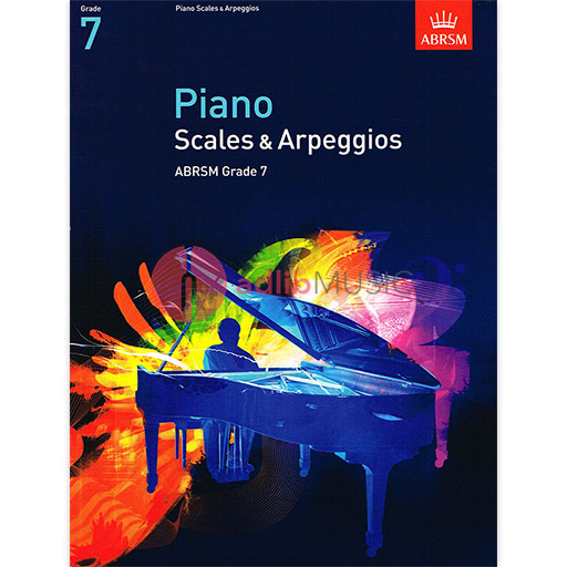 ABRSM Piano Scales & Arpeggios Grade 7 From 2009 - Piano Solo ABRSM 9781860969195