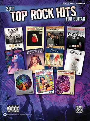 2011 Top Rock Hits for Guitar - Guitar Hal Leonard Guitar TAB