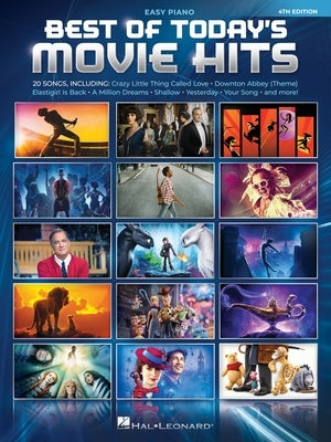 Best of Today's Movie Hits - Easy Piano 4th Edition Hal Leonard 338184