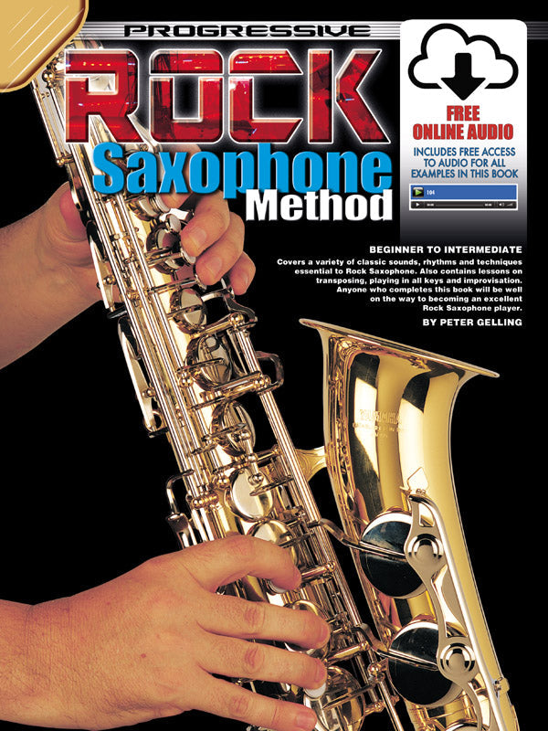 Progressive Rock Saxophone Method Bk/CD/DVD