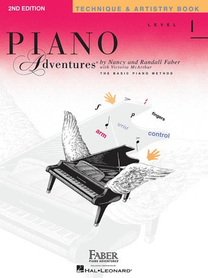 Piano Adventures Level 1 Technique & Artistry Book - Piano by Faber/Faber Hal Leonard 420190