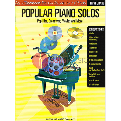 John Thompson's Popular Piano Solos Grade 1 - Piano Only Willis 416691